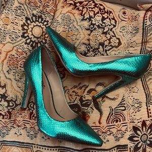 Size 8 Just Fab Mermaid Heels